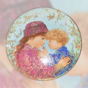 Edna Hibel Collector’s Plate by Knowles.